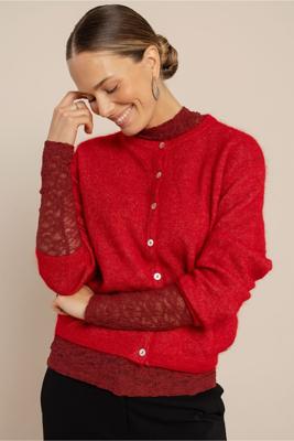 Studio Anneloes Bibi cardigan 14408 Rich Red