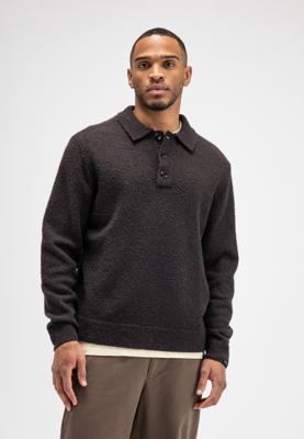 Butcher of Blue Trui Nash Boucle M2626023 Topaz Brown