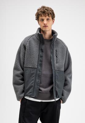 Butcher of Blue, vest/jas fleece, grijs