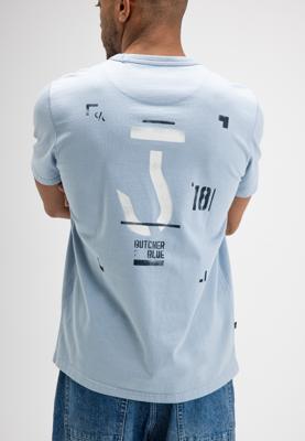 Butcher of Blue Army Brush T-Shirt M2622021 Lichtblauw