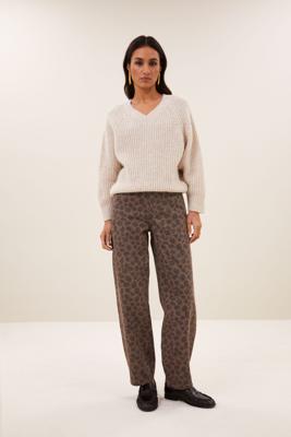 By-Bar Jeans lew cheetah | chocolate brown