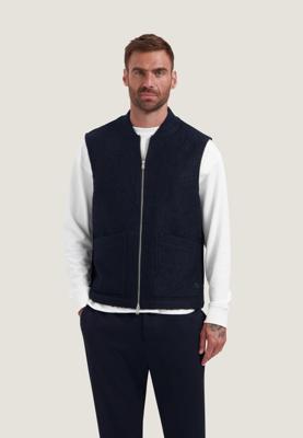 Dstrezzed Nils Teddy Vest 121502 Donkerblauw