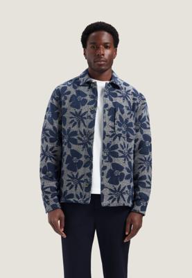Dstrezzed Lino Overshirt Damest 155508 Donkerblauw