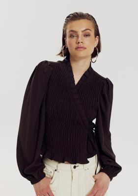 Harper & Yve Blouse Debby | Hot Fudge