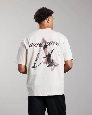 Aeden T-Shirt Monas A22243292 Wit-Grijs