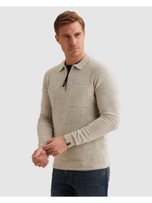Vanguard Trui met Polokraag en rits VKW2609334-7074 Silver Lining