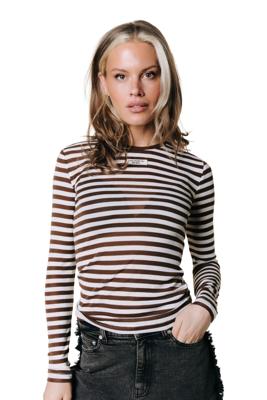 Colourful Rebel Top Juna Stripe