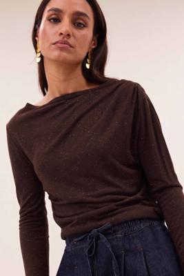 By-Bar Top Leyla sparkle | Chocolate brown