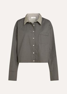 Circle of Trust, blouse ruitmix, groen