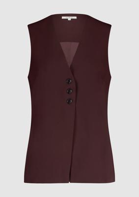 Circle of Trust, W25_16_ Izzy gilet, 1004 aubergine