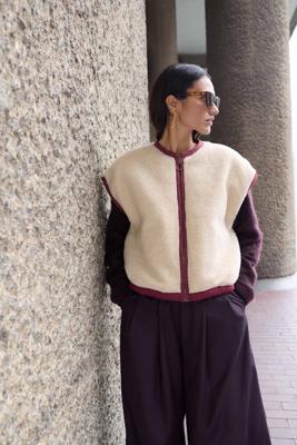 By-Bar Jack gio sleeveless | wine
