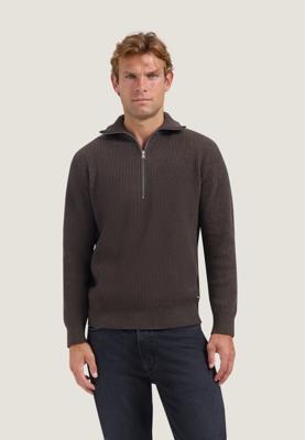 Dstrezzed Josiah Skipper Trui 406822 Dark Brown