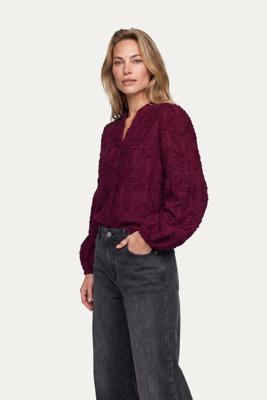 G-maxx Blouse Araminta 26WZG37 Aubergine
