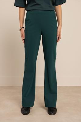 Studio Anneloes Flair bonded trousers 14201 Dark Teal