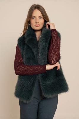 Studio Anneloes Charly gilet 14229 Dark Teal