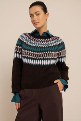 Studio Anneloes Femmy fairisle pullover 14230 Multi Color