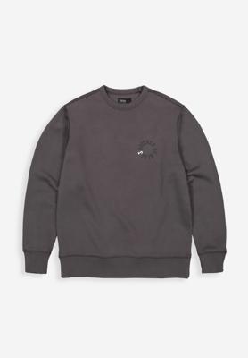 Butcher of Blue Army Circle Crew Sweater M2623016 Donker Graniet