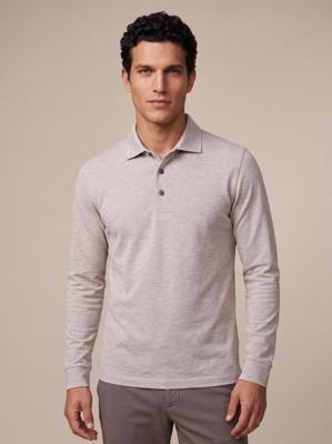 Cavallaro Napoli Longsleeve Polo 116265015