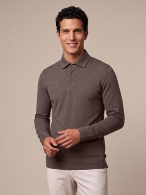 Cavallaro Napoli Longsleeve Polo 116265015