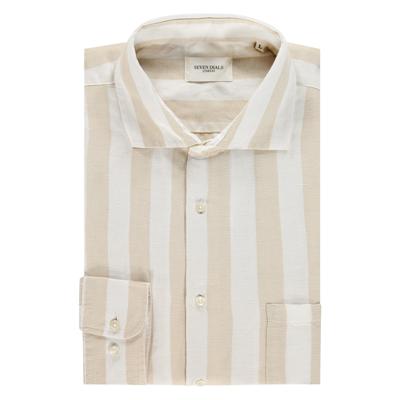 Seven Dials Overhemd SDL25107CU02 Beige