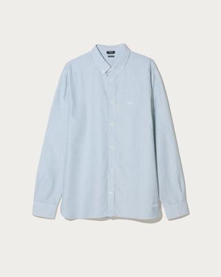 Denham button down Overhemd Scissor  01-26-01-40-041 Green
