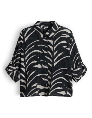 OPUS Blouse Fadena leaves