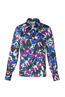 G-Maxx Andrea Blouse 23wqg11-721304 dennengroen/cyclaam