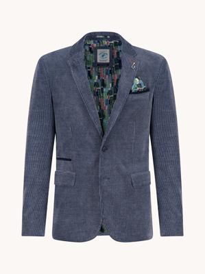 A Fish Named Fred Blazer Two Tone Rib 34.106 Jeans Blue
