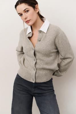 YAYA Vest 01-010117-509 | Brownish grey