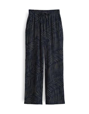 OPUS Broek Marou palm leaves