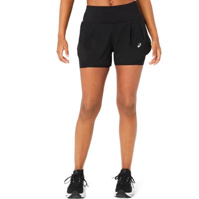 Asics road short 2 in 1
