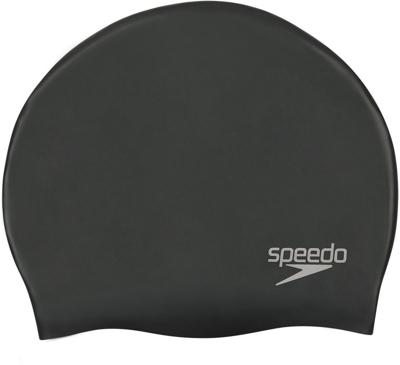 Speedo silc moud cap au black