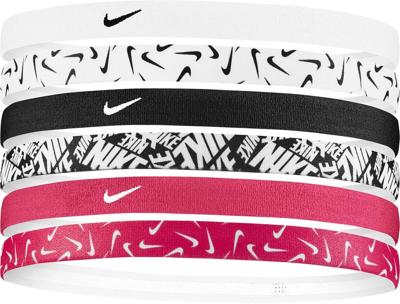 Nike printed 6-pack haarbandjes