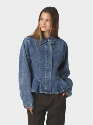 Neo Noir, jas-blouse jeans, blauw