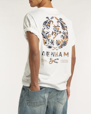 Denham Seal Graphic T-Shirt 01-26-01-52-071 Wit