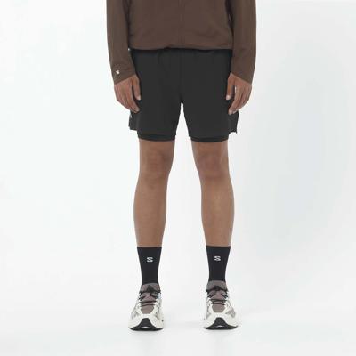 Salomon sense aero 2in1 hardloopshort 5in