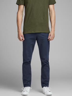 Jack & Jones Broek slim fit Chinobroek  12159936 blauw