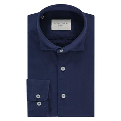 Seven Dials LI/CO Overhemd Jerred SDL26107AV01 Drk Navy