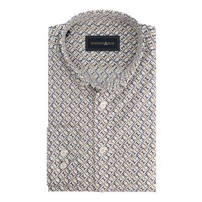 Scotland Blue Overhemd SPE26307JE06SB
