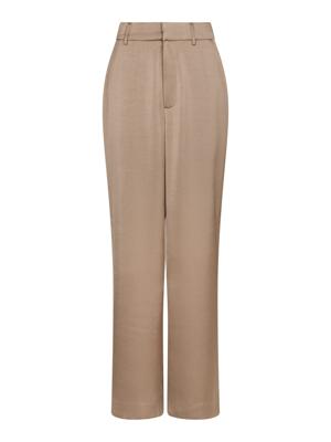 Neo Noir Broek Emmett H. Sateen | Dark Taupe