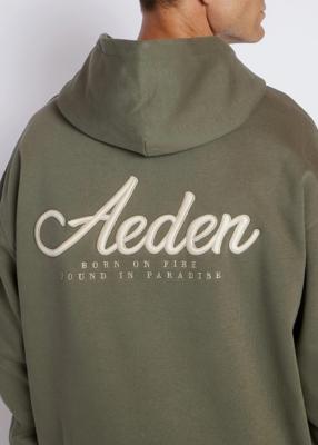 Aeden Hoodie Berry A22242897 Agave Groen
