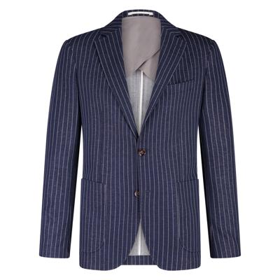 Seven Dials Streep Colbert (Kostuum) SDL251038MY88 Blauw