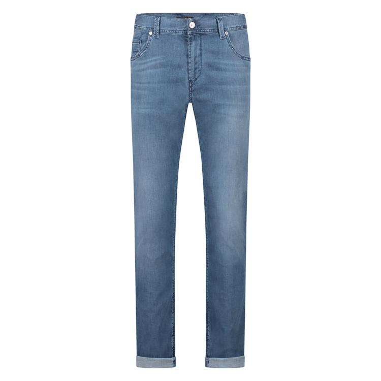 Regular fit jeans in 5-pocketmodel, model 'PIPE'