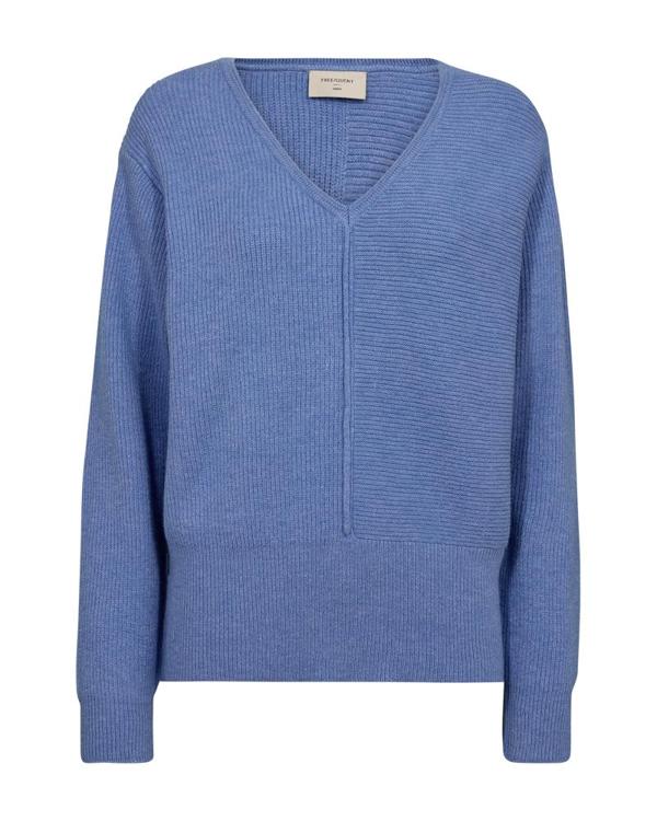 Freequent Trui Fqclaura Pullover Wedgewood Melange Dames Maat - L