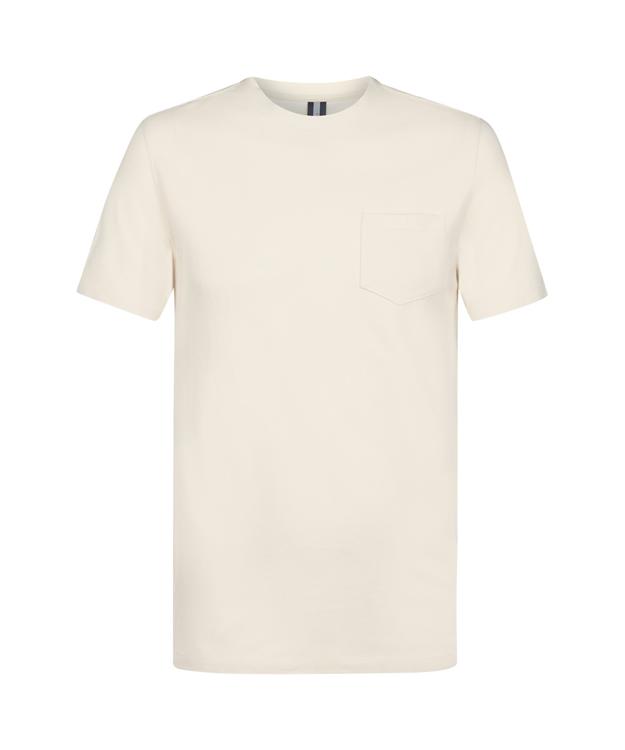 Heren Polo & T-shirt Stijlvolle Tee Profuomo , Beige , Heren