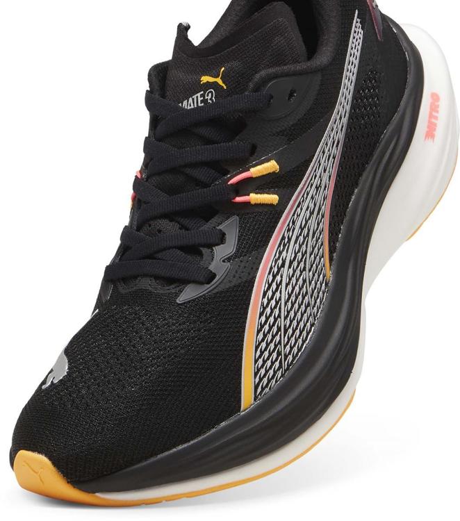 【美品】PUMA DEVIATE NITRO 3 25cm ブラック Puma deviate nitro 3