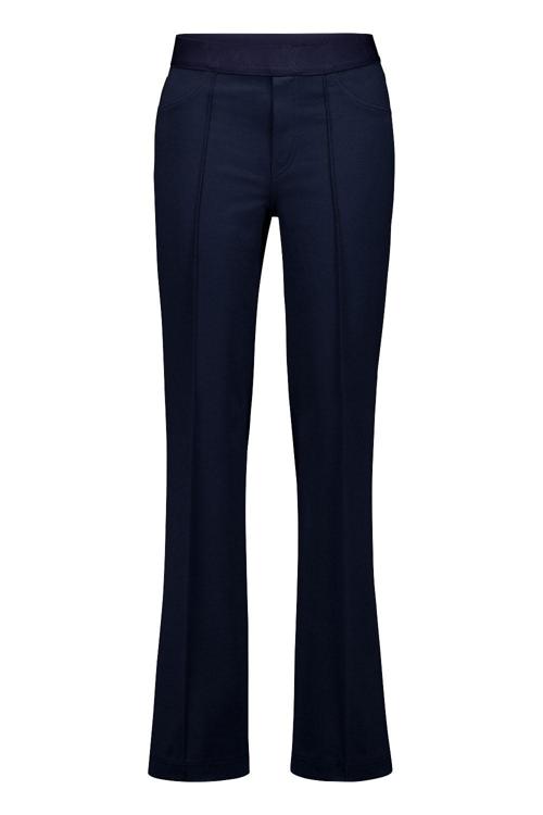 Gardeur - Zilla Pull On Slim Fit Broek Donkerblauw - 46 - Dames