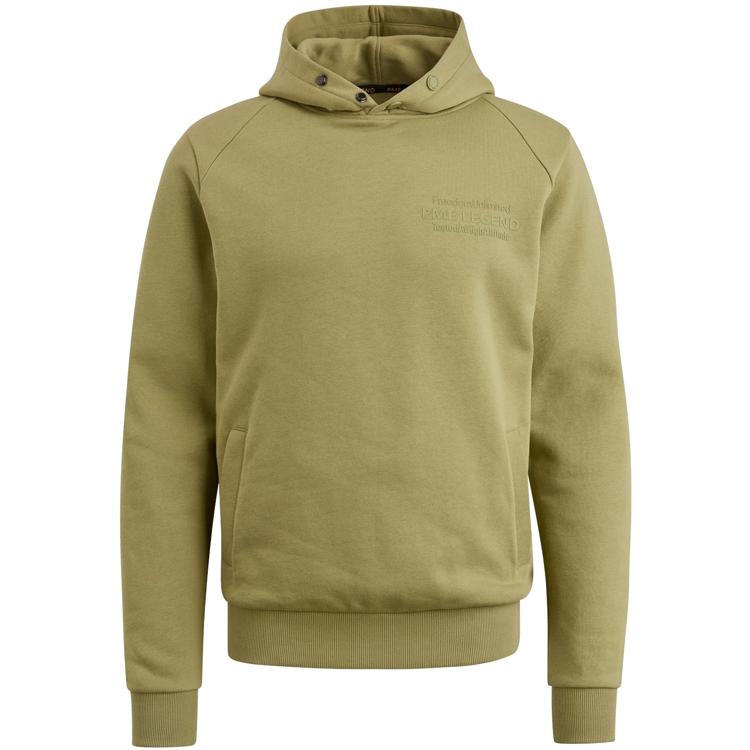 Hoodie van terry sweatstof