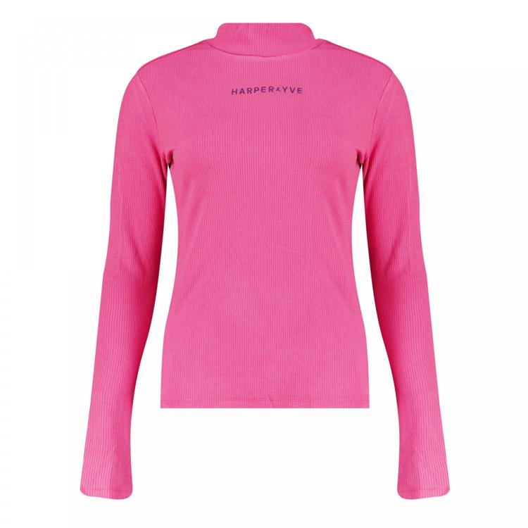 Harper & Yve Jane-ls Tops & T-shirts Dames - Shirt - Roze - Maat L