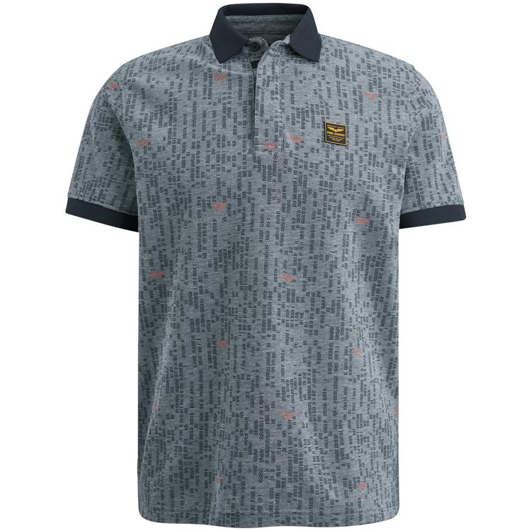 Polo met allover print